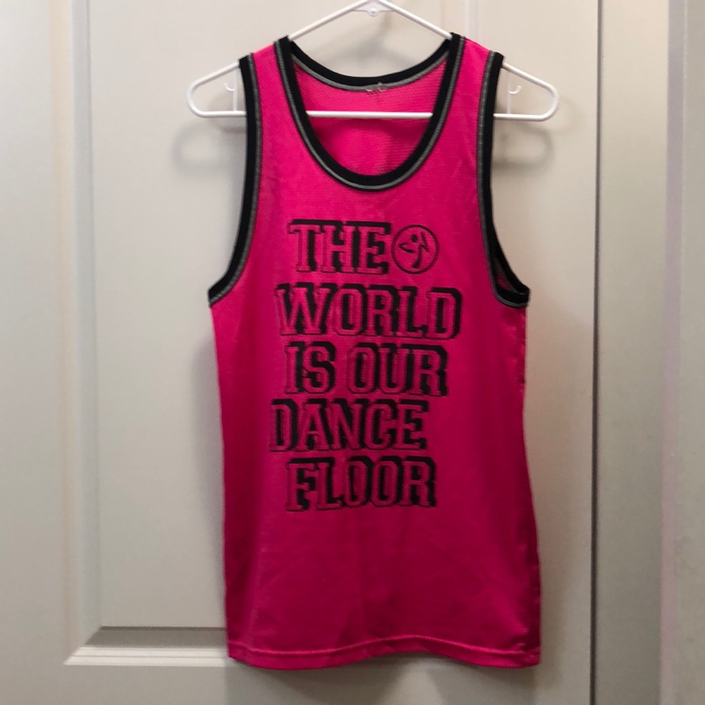 Zumba pink jersey